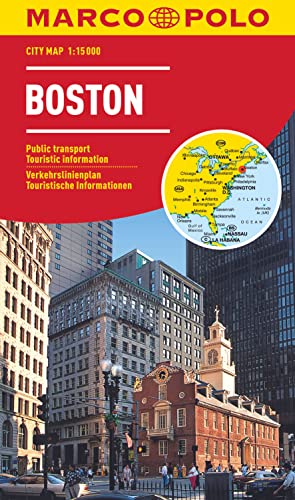 MARCO POLO Cityplan Boston 1:15.000: Verkehrslinienplan, Straßenverzeichnis, Praktische touristische Informationen von Mairdumont